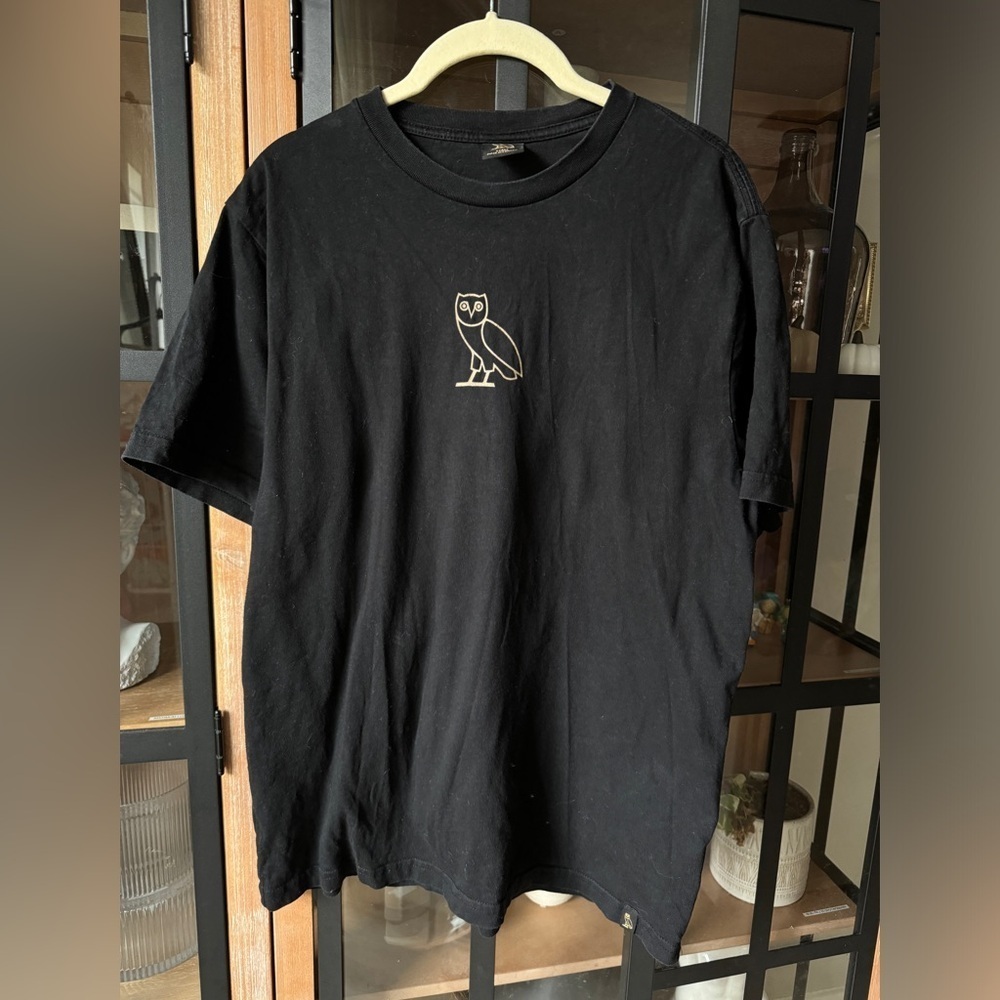 Drake OVO Tee Owl Octobers Very Own short sleeve shirt logo menโs